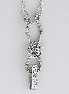 celtic knot badge holder