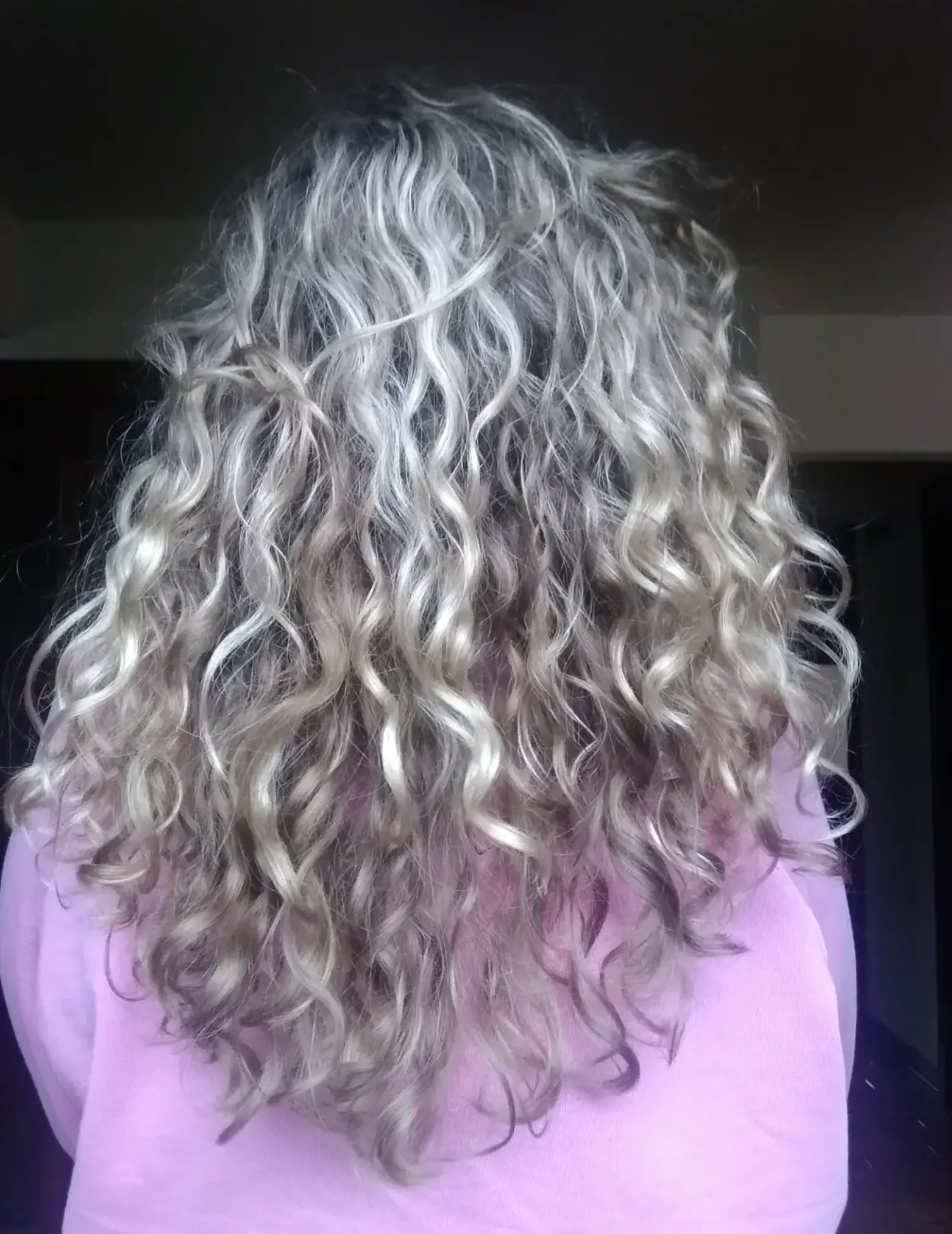 shampoo bar curly gray hair