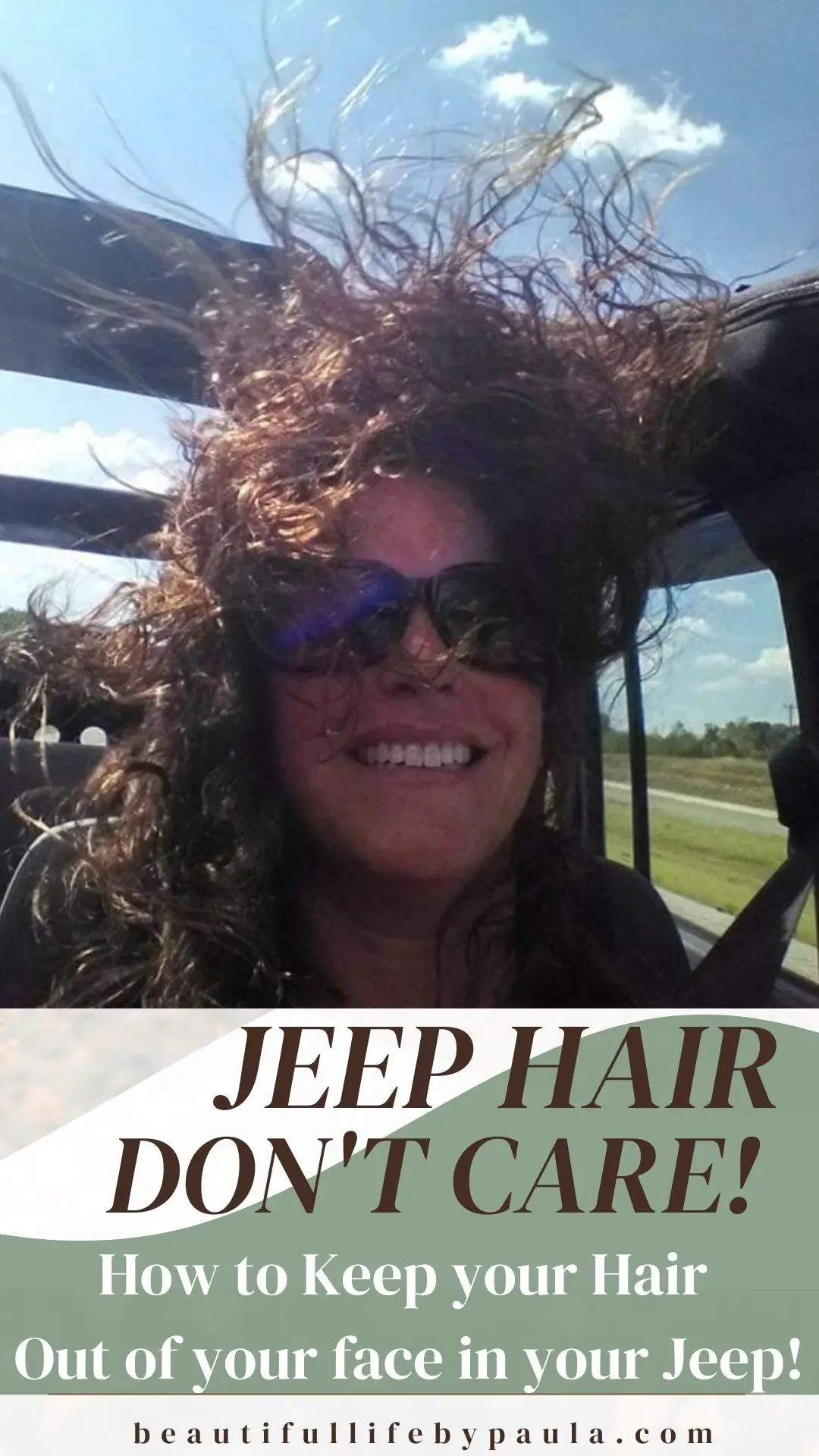 how to keep hair out of face Jeep