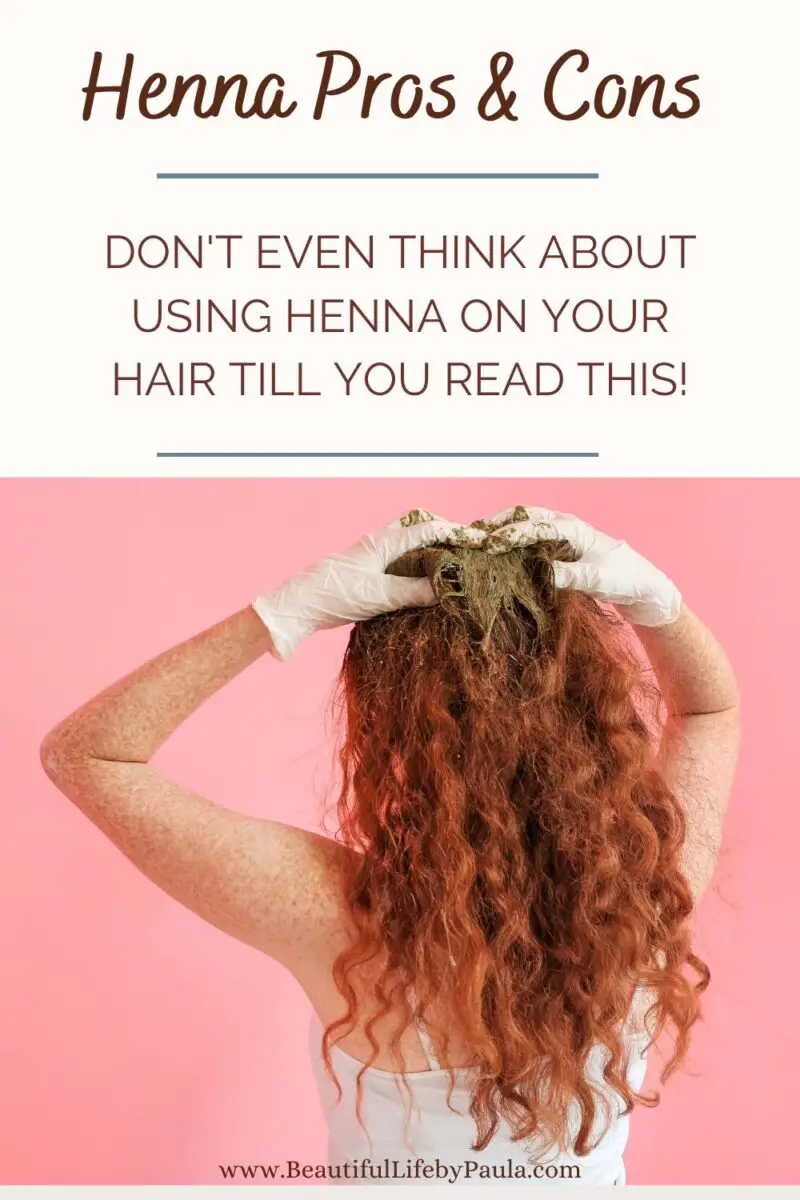 pros and cons of henna natural hair dye