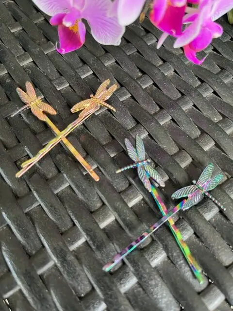 dragonfly bobby pins