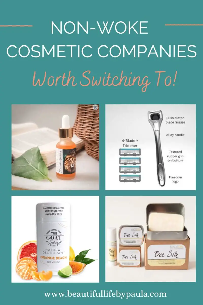 non-woke cosmetic companies