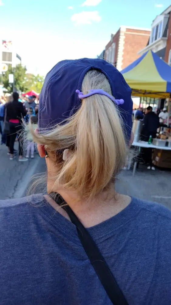 hair clips for fine hair baseball cap ponytail