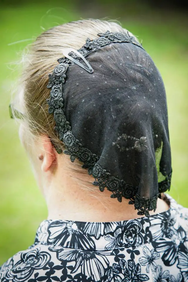 mennonite head covering