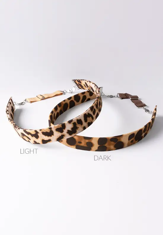 leopard print headband