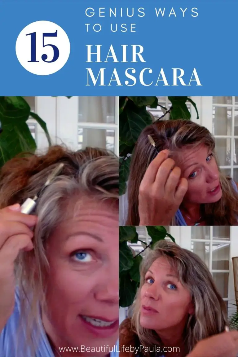 15 Genius Ways to use Hair Mascara Easily Cover Grey Hair and Roots