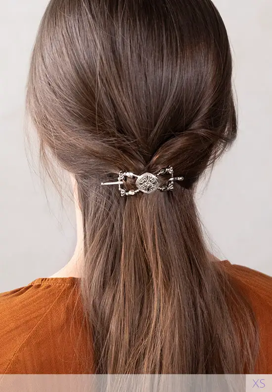 Celtic hair clip