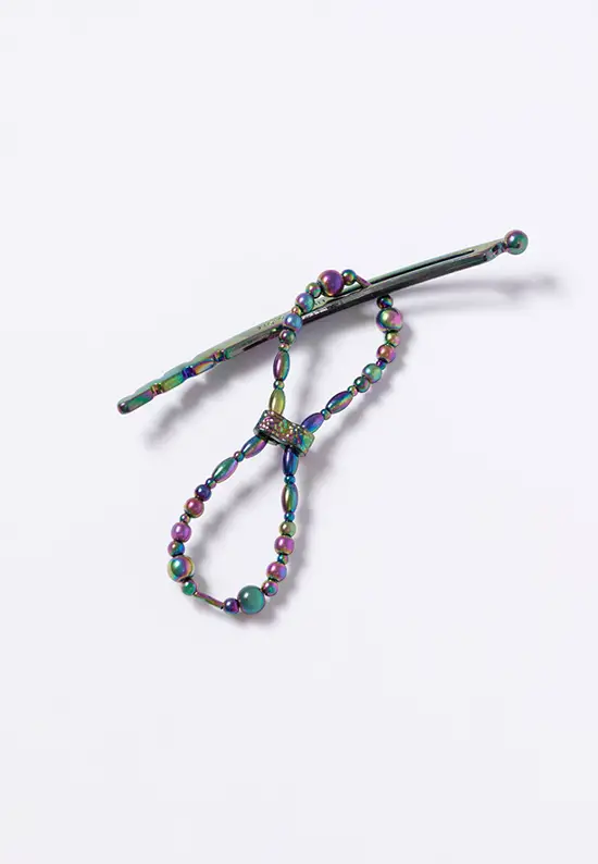 rainbow Hemalyke hair clip