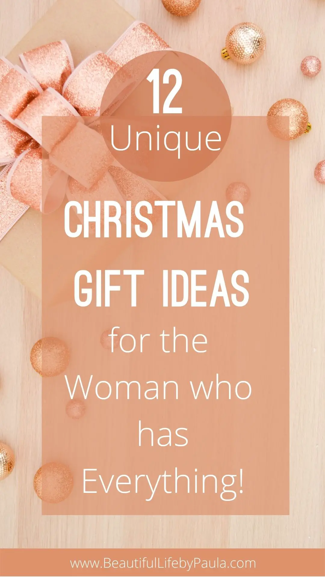 Christmas gifts for woman who has everything