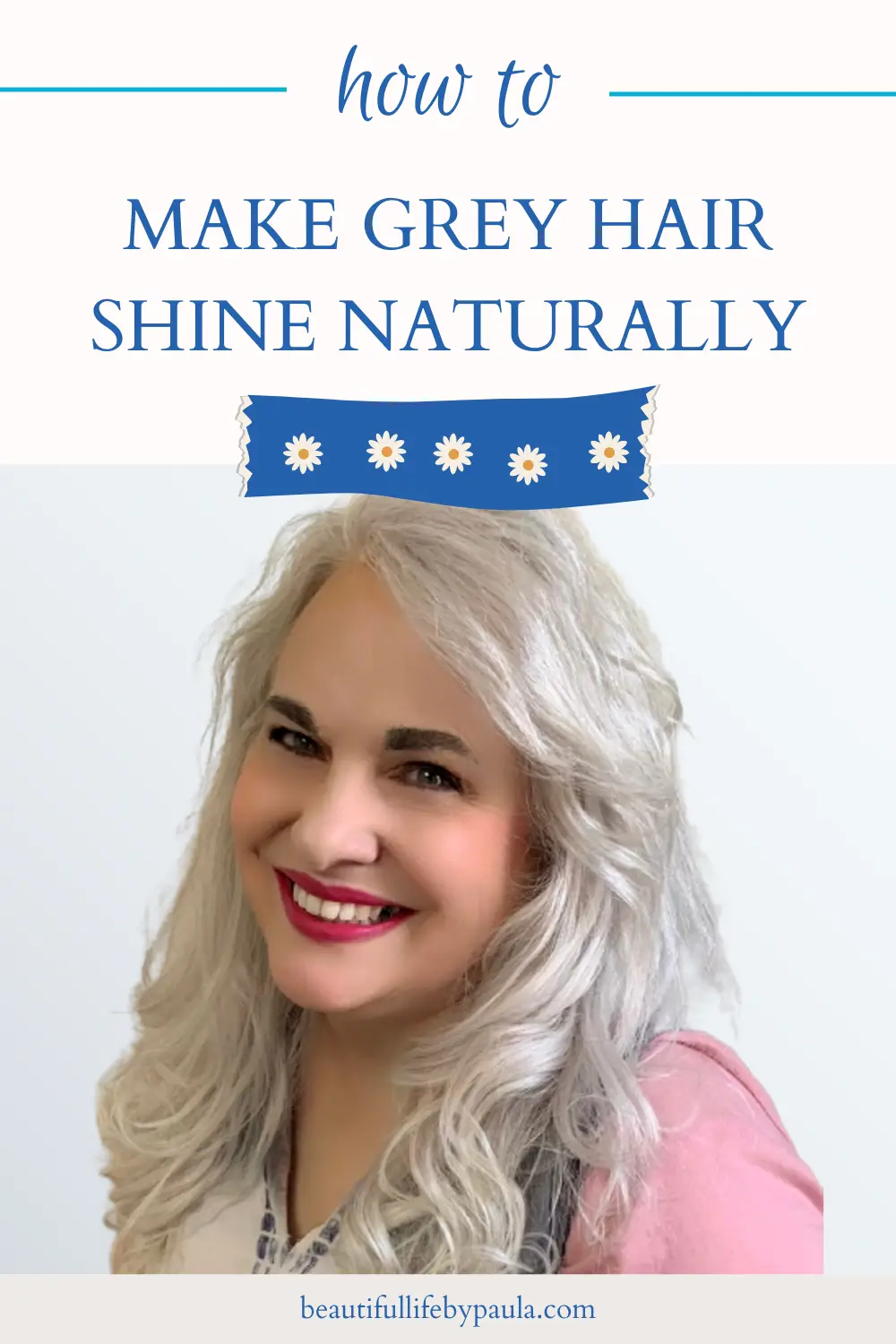 how to make grey hair shine naturally