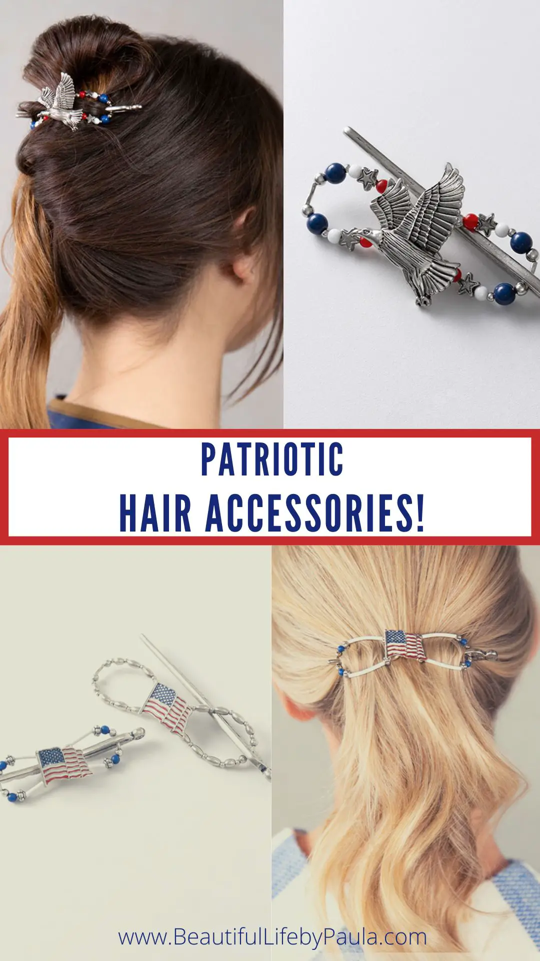 patriotic hair accessories