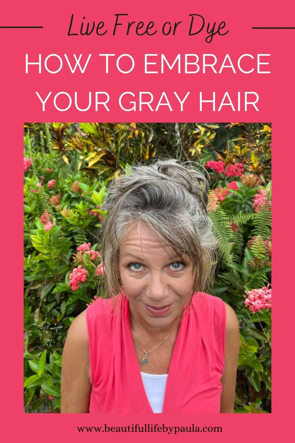 how to embrace gray hair