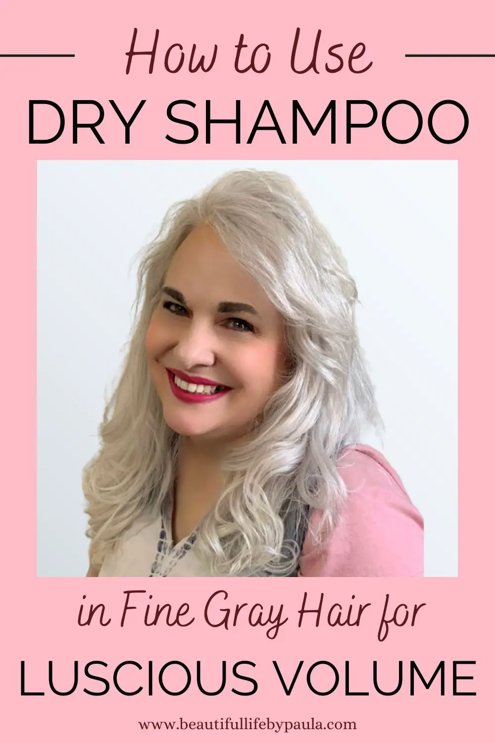 how to use dry shampoo volume