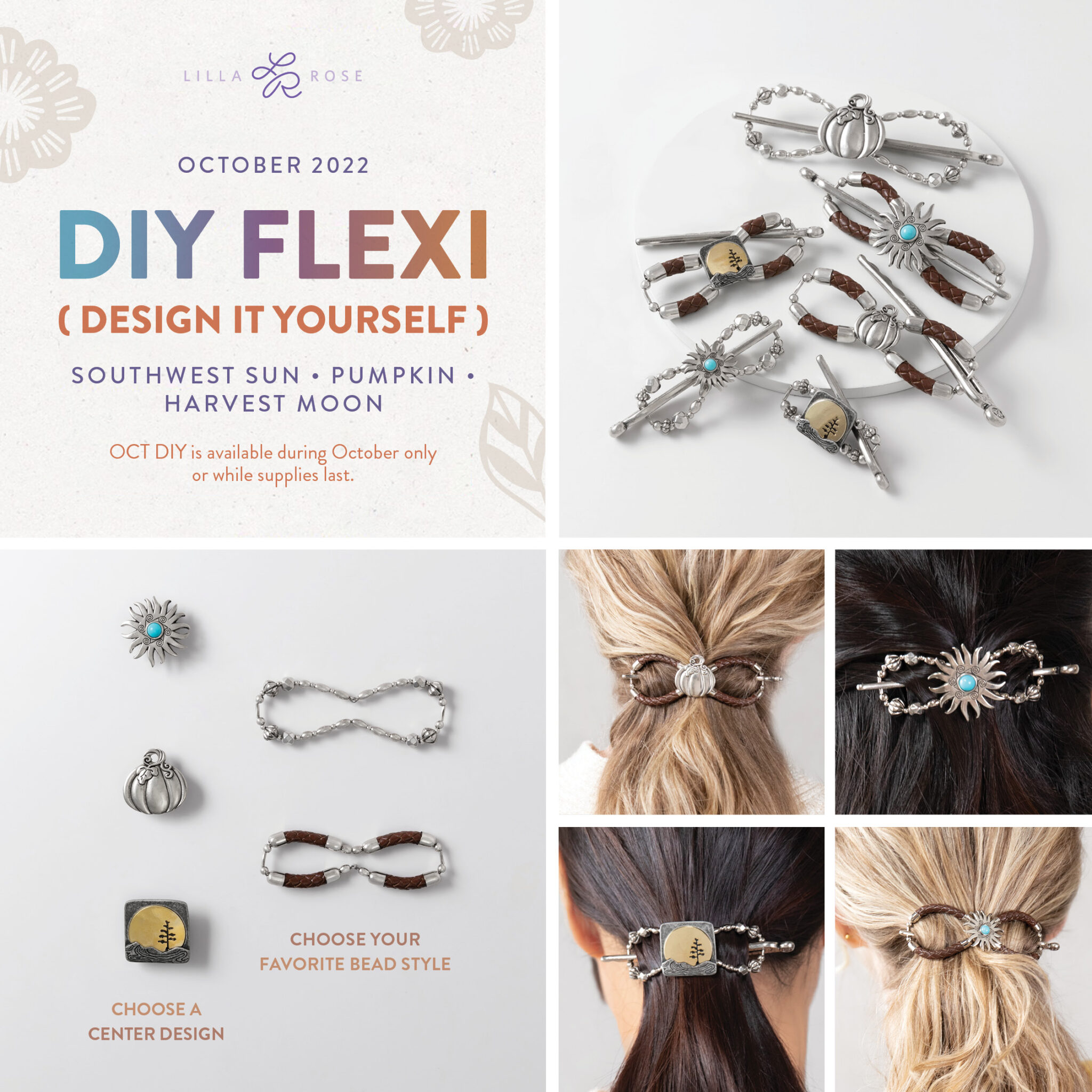 DIY Flexi Clips [Design it Yourself Lilla Rose Flexi Hair Clip 