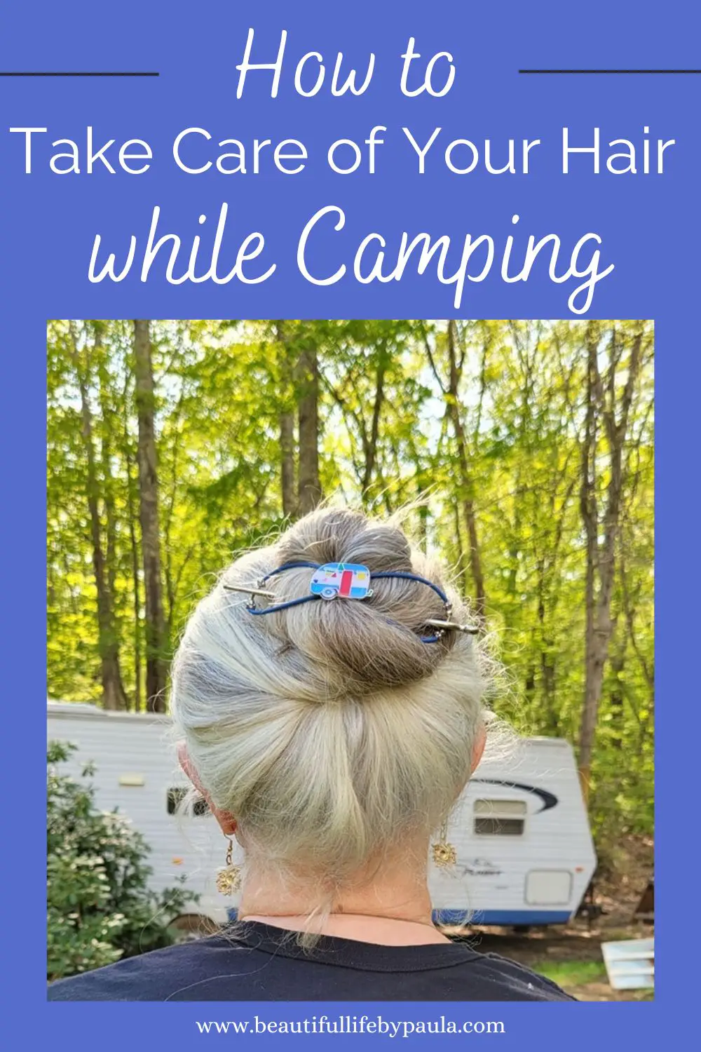 camping hair care