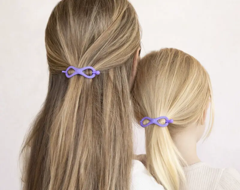 mother daughter hair clips thin hair