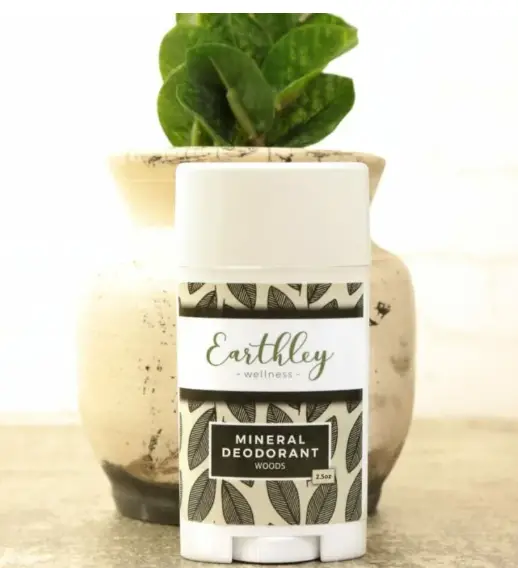 Earthley natural mineral deodorant