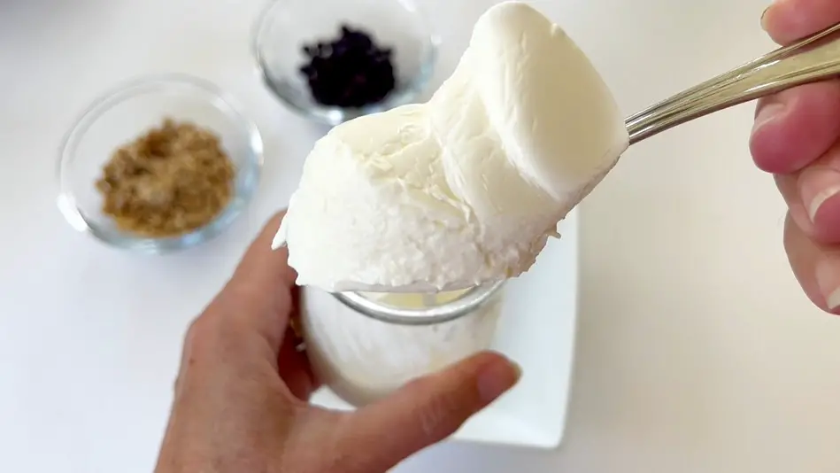 creamy homemade yogurt