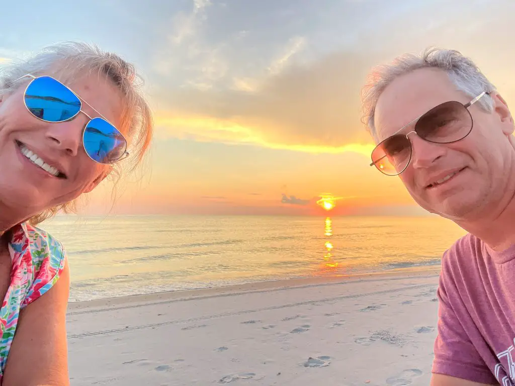 GlassesShop online prescription glasses sunset